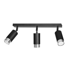 Emibig потолочный светильник Hiro 3 Black-Chrome цена и информация | Потолочные светильники | hansapost.ee