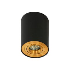 Azzardo потолочный светильник Bross 1 Black/Gold цена и информация | Потолочные светильники | hansapost.ee
