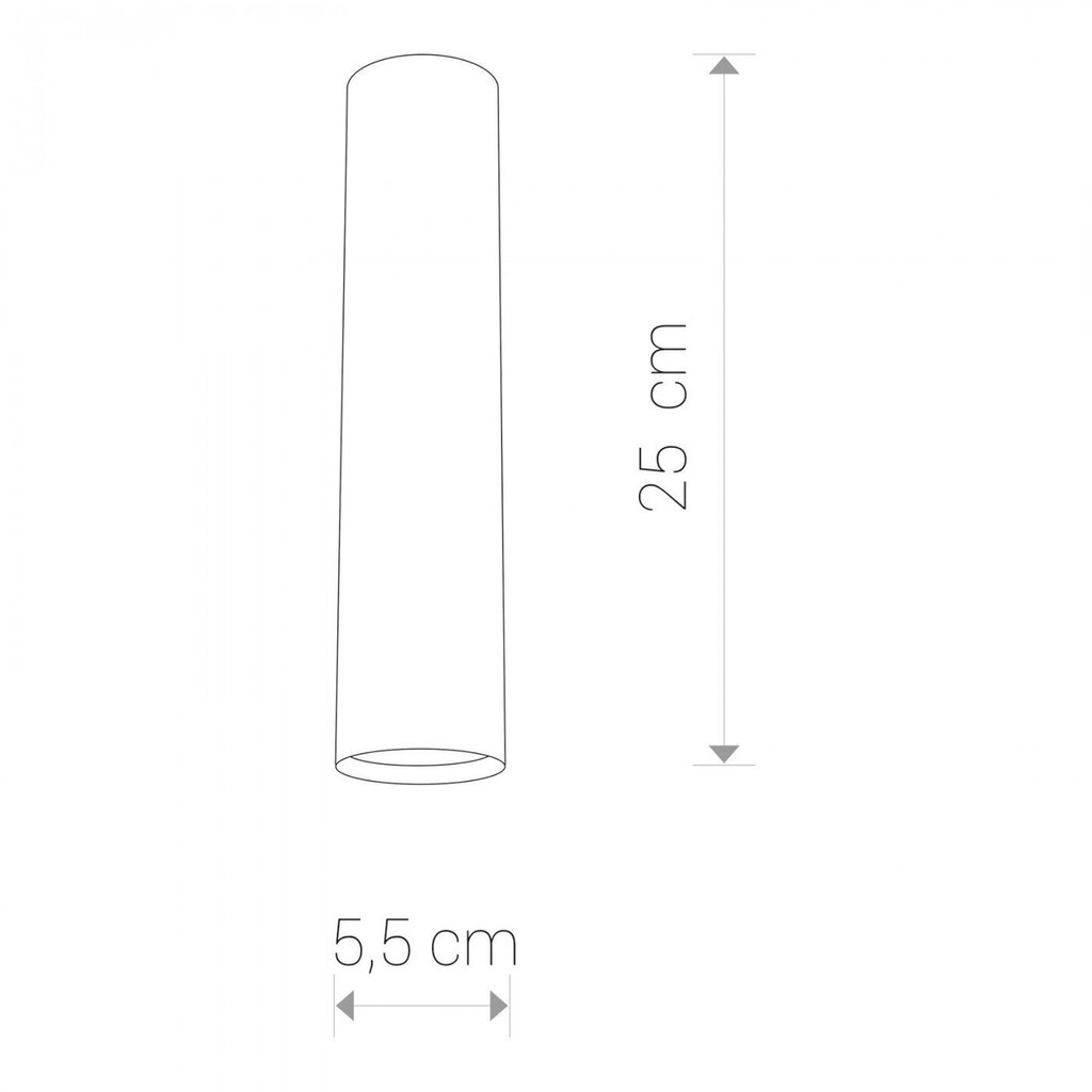 Nowodvorski Lighting laevalgusti Eye Graphite M 5464 hind ja info | Laelambid | hansapost.ee