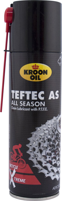 Aerosool jalgrattaketi määrdeõli Kroon-Oil TefTec All season, 300 ml цена и информация | Jalgratta tööriistad ja rattahooldustooted | hansapost.ee