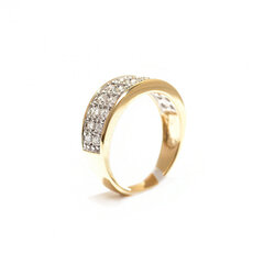 Золотое кольцо ZGRP-12994VLY цена и информация | Кольца | hansapost.ee