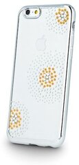 Kaitseümbris Beeyo Flower Dots, sobib Samsung Galaxy S6 telefonile, hõbedane hind ja info | Telefonide kaitsekaaned ja -ümbrised | hansapost.ee