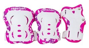 Защитный комплект Tempish FID Kids, розовый цена и информация | Movino Твердой брони прочный Детский жлем  ркгулеровкой ремешков размер M (3-7л.) Черный | hansapost.ee