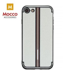 Kaitseümbris Mocco Trendy Grid And Stripes Silicone Back Case Apple iPhone X White (Pattern 3) цена и информация | Чехлы для телефонов | hansapost.ee