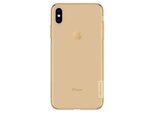 Tagakaaned Nillkin    Apple    iPhone Xs Max Nature TPU Case    Gold hind ja info | Telefonide kaitsekaaned ja -ümbrised | hansapost.ee