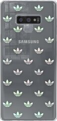 Telefoniümbris Adidas Snap Case Silicone Case for Samsung N960 Galaxy Note 9 Transparent (EU Blister) hind ja info | Adidas Mobiiltelefonid ja lisatarvikud | hansapost.ee