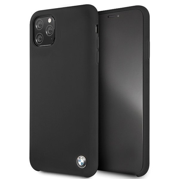 Telefoniümbris BMW BMHCN65SILBK iPhone 11 Pro Max black Silicone цена и информация | Telefonide kaitsekaaned ja -ümbrised | hansapost.ee