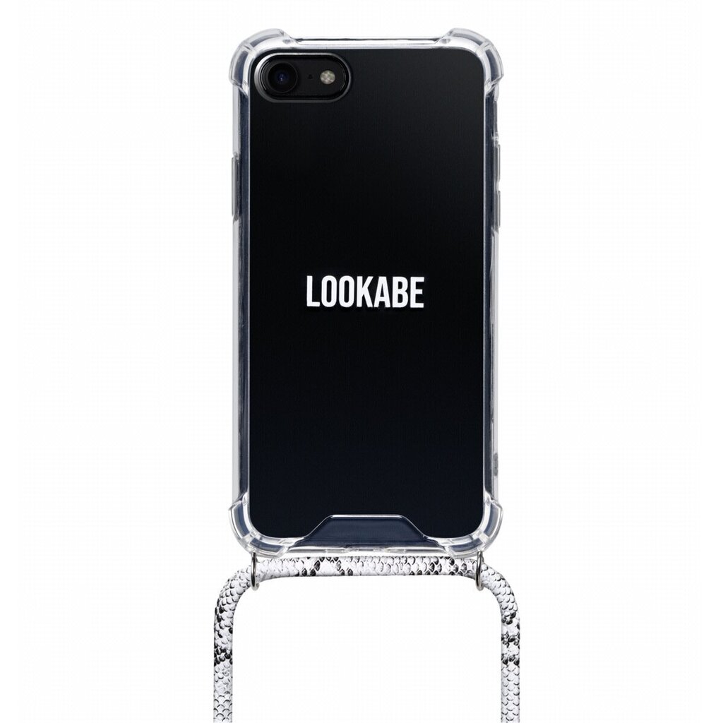 Lookabe Necklace Snake Edition, telefonile iPhone 7/8, silver snake (loo016) цена и информация | Telefonide kaitsekaaned ja -ümbrised | hansapost.ee