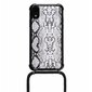 Lookabe Necklace Snake Edition, telefonile iPhone Xr, silver black (loo024) цена и информация | Telefonide kaitsekaaned ja -ümbrised | hansapost.ee