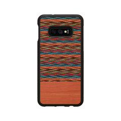 Mobiiltelefoni tagus Man&Wood sobib Samsung Galaxy S10 Lite, Browny check, Must hind ja info | Telefonide kaitsekaaned ja -ümbrised | hansapost.ee
