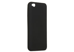 Evelatus Soft Touch Silicone Case, предназначен для Xiaomi Redmi Go, черный цена и информация | Чехлы для телефонов | hansapost.ee