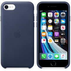 Apple Leather Case MXYN2ZM/A Midnight Blue цена и информация | Чехлы для телефонов | hansapost.ee