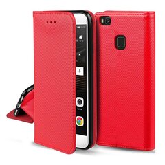 Чехол Smart Magnet для Samsung A105 A10, красный цена и информация | Чехлы для телефонов | hansapost.ee