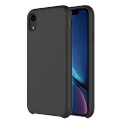 Telefoniümbris Mocco Liquid Silicone Soft Back Case, telefonile Apple iPhone 11 Pro Max, must hind ja info | Telefonide kaitsekaaned ja -ümbrised | hansapost.ee