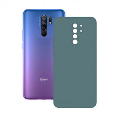 Xiaomi Redmi 9 Silk Cover By Ksix Green hind ja info | Telefonide kaitsekaaned ja -ümbrised | hansapost.ee