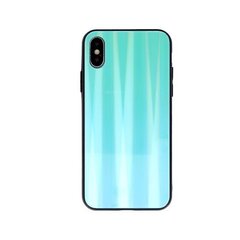 Mocco Aurora Glass Back Case for Apple iPhone 7 / 8 / SE 2020 Blue hind ja info | Telefonide kaitsekaaned ja -ümbrised | hansapost.ee