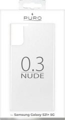 Puro 03 Nude для Samsung Galaxy S21+, прозрачный цена и информация | Чехлы для телефонов | hansapost.ee