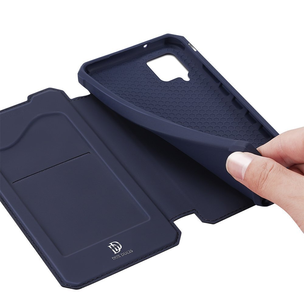 Dux Ducis Skin X Bookcase, telefonile Samsung Galaxy A42 5G, sinine цена и информация | Telefonide kaitsekaaned ja -ümbrised | hansapost.ee
