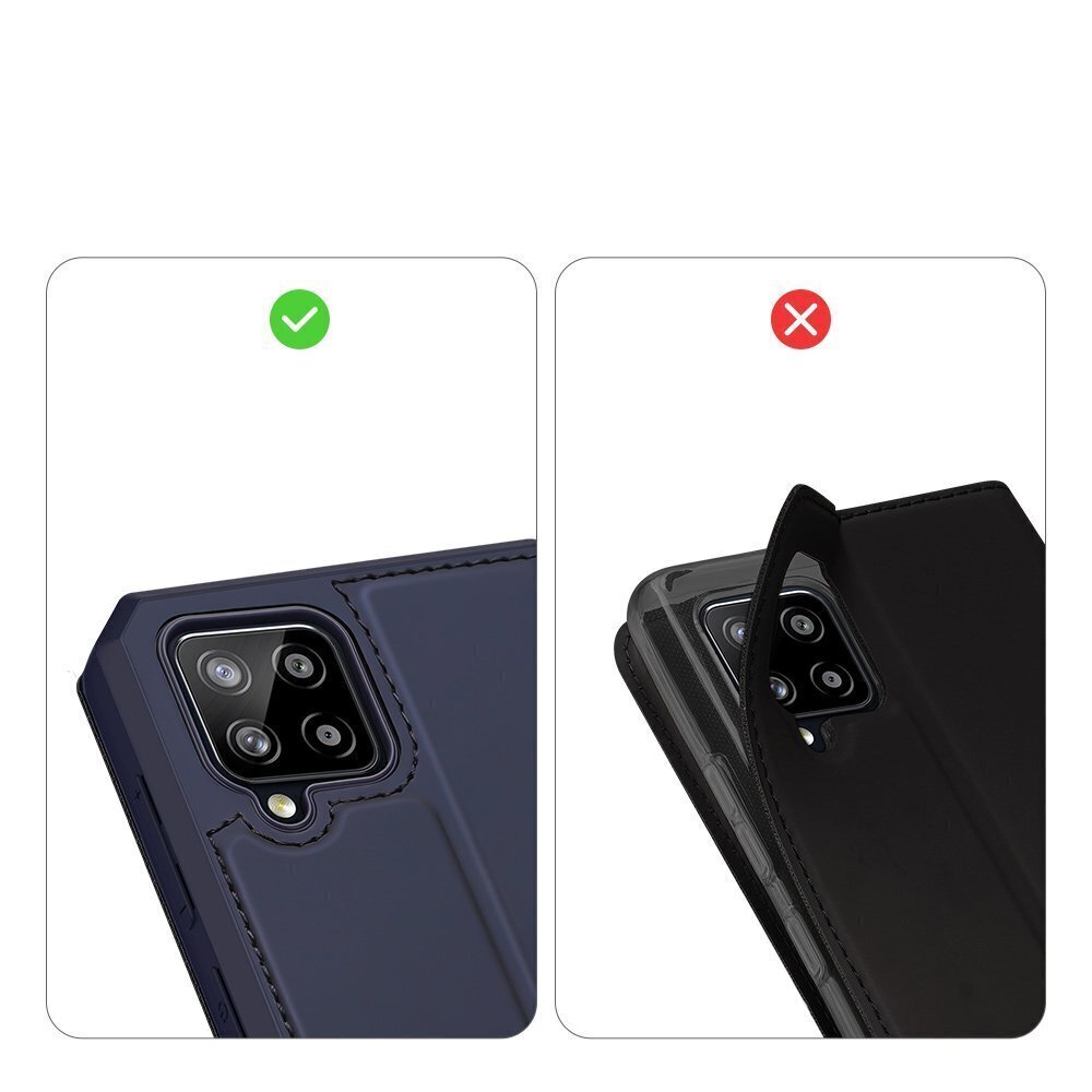 Dux Ducis Skin X Bookcase, telefonile Samsung Galaxy A42 5G, sinine цена и информация | Telefonide kaitsekaaned ja -ümbrised | hansapost.ee