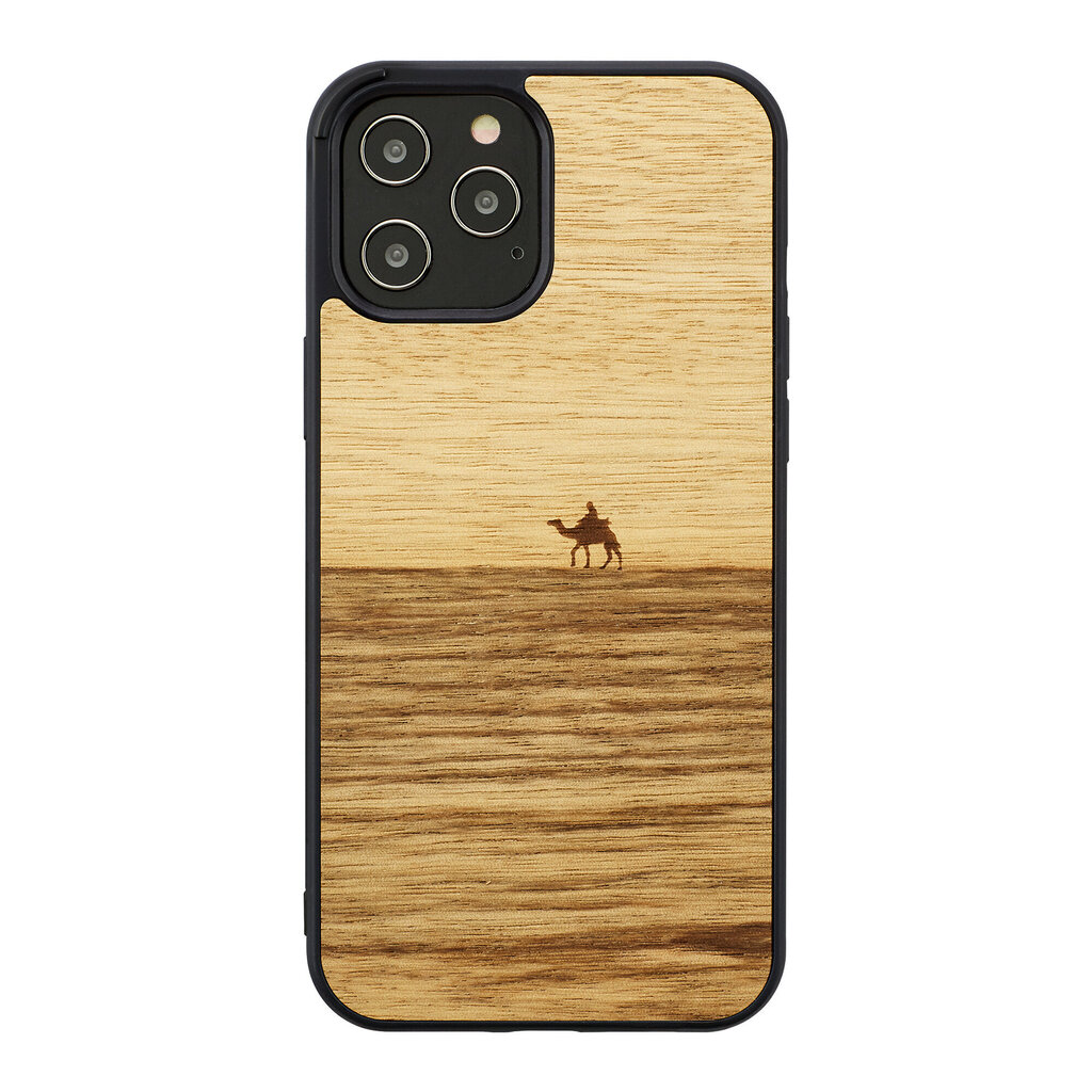 Telefoniümbris MAN&WOOD, iPhone 12/12 Pro, pruun hind ja info | Telefonide kaitsekaaned ja -ümbrised | hansapost.ee