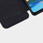 Nillkin Qin original leather case cover, sobib Xiaomi Redmi Note 10 Pro, must hind ja info | Telefonide kaitsekaaned ja -ümbrised | hansapost.ee