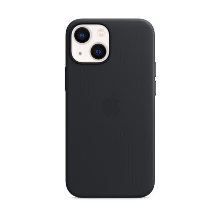 iPhone 13 mini Leather Case with MagSafe, Midnight цена и информация | Telefonide kaitsekaaned ja -ümbrised | hansapost.ee