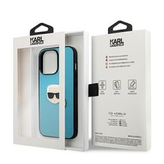 Karl Lagerfeld KLHCP13XPKMB, telefonile iPhone 13 Pro Max, sinine hind ja info | Telefonide kaitsekaaned ja -ümbrised | hansapost.ee