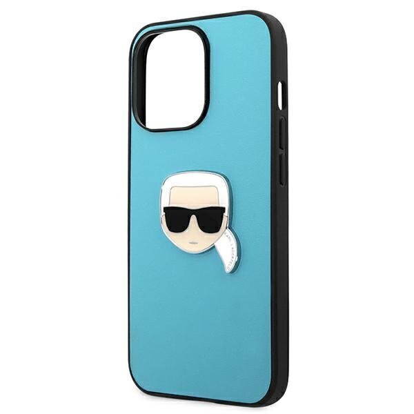 Karl Lagerfeld KLHCP13XPKMB, telefonile iPhone 13 Pro Max, sinine hind ja info | Telefonide kaitsekaaned ja -ümbrised | hansapost.ee