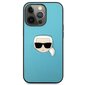 Karl Lagerfeld KLHCP13XPKMB, telefonile iPhone 13 Pro Max, sinine цена и информация | Telefonide kaitsekaaned ja -ümbrised | hansapost.ee