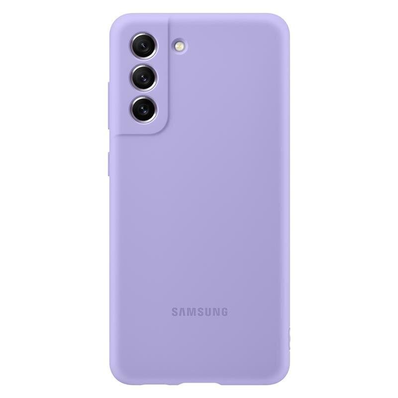 Samsung Galaxy S21 FE, lavender - Smartphone silicone cover цена и информация | Telefonide kaitsekaaned ja -ümbrised | hansapost.ee