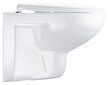 WC komplekt Grohe Bau Ceramic Rimless 39586000: wc poti raam + wc pott + aeglaselt sulguv kaas + nupp цена и информация | WС-potid | hansapost.ee
