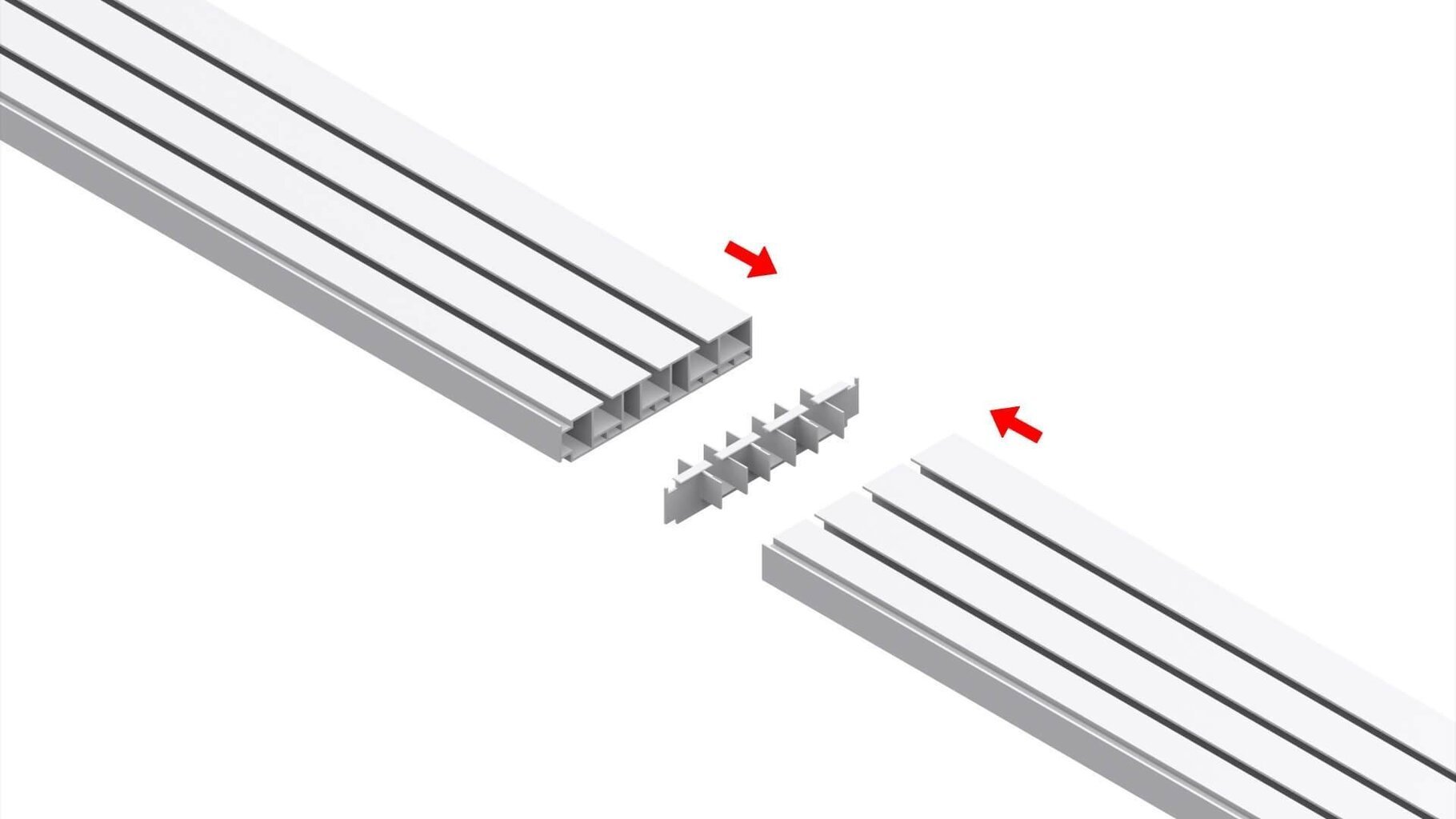 Kardinasiin lakke, kolmerealine PVC siin koos konksudega, 150 cm цена и информация | Kardinapuud | hansapost.ee