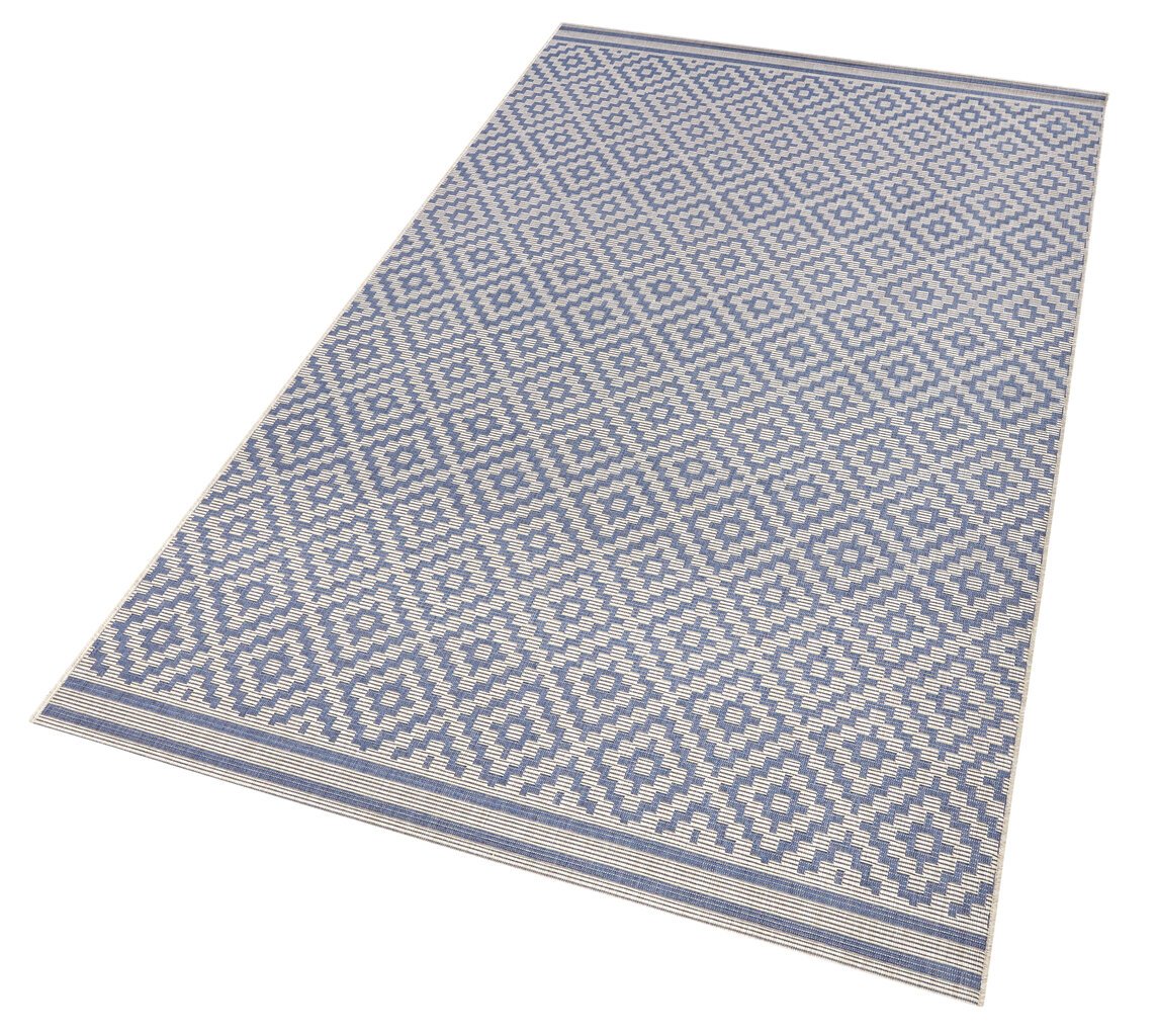 Vaip NORTHRUGS Meadow Raute Blue Cream, 160x230 cm цена и информация | Vaibad | hansapost.ee