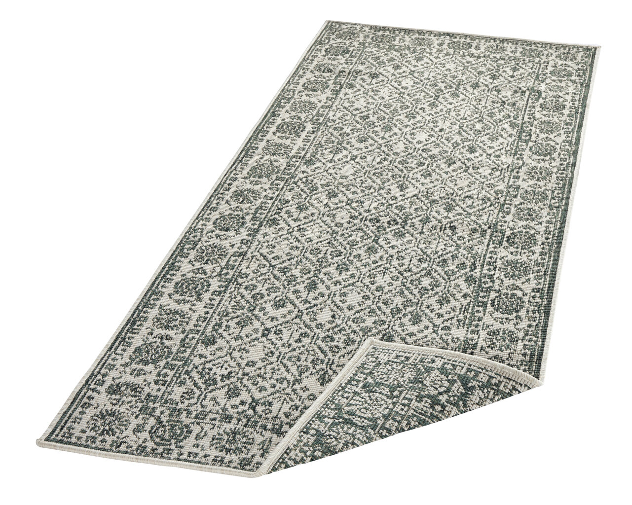 Vaip NORTHRUGS Twin Curacao Green Cream, 200x290 cm hind ja info | Vaibad | hansapost.ee