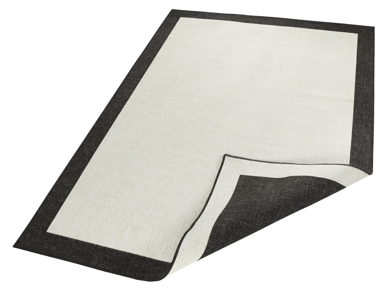 Vaip NORTHRUGS Twin Panama Black Cream, 160x230 cm цена и информация | Vaibad | hansapost.ee