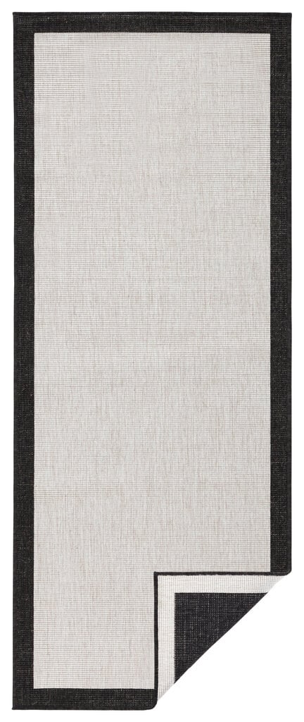 Vaip NORTHRUGS Twin Panama Black Cream, 200x290 cm hind ja info | Vaibad | hansapost.ee