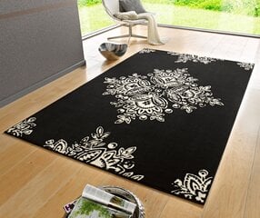 Vaip Hanse Home Gloria Blossom Black Cream, 80x150 cm цена и информация | Коврики | hansapost.ee