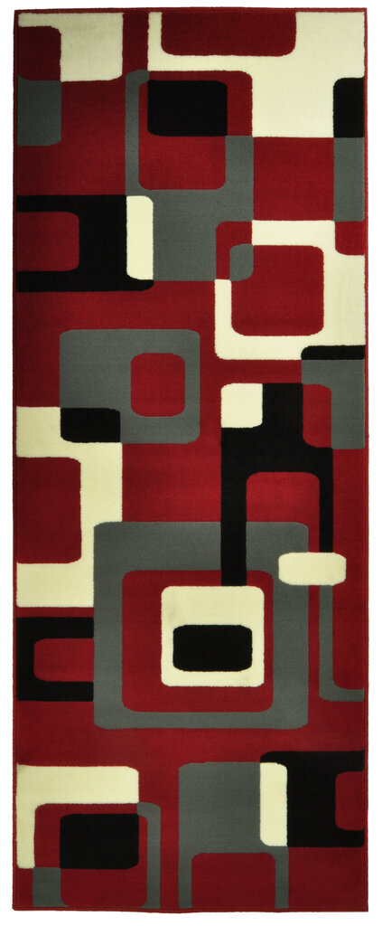 Vaip Hanse Home Hamla Retro Red Grey Black, 120x170 cm hind ja info | Vaibad | hansapost.ee