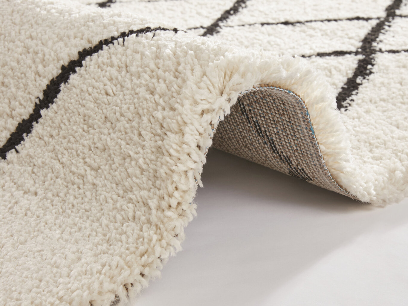 Vaip Mint Rugs Allure Cream Black, 80x150 cm цена и информация | Vaibad | hansapost.ee