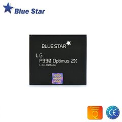 BlueStar Аккумулятор LG P920 P990 P993 Optimus 2X Li-Ion 1500 mAh Аналог FL-53HN цена и информация | Защитные пленки для телефонов | hansapost.ee