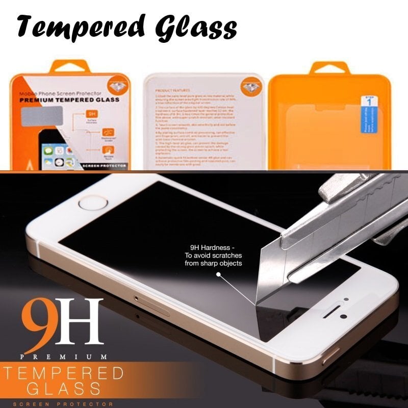 Ekraani kaitsekile Tempered Glass, Apple iPhone 7 Plus hind ja info | Ekraani kaitseklaasid ja kaitsekiled | hansapost.ee