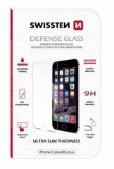 Swissten Ultra Slim Tempered Glass Premium 9H Защитное стекло Apple iPhone 6 Plus / 6S Plus цена и информация | Swissten Мобильные телефоны, Фото и Видео | hansapost.ee