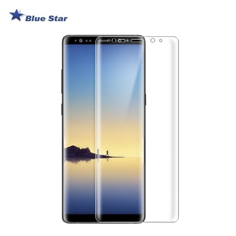 BS Tempered Glass 9H Extra Shock Screen Protector Samsung N950F Galaxy Note 8 Full Face Clear (EU Blister) hind ja info | Ekraani kaitseklaasid ja kaitsekiled | hansapost.ee