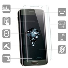 Swissten Ultra Durable 3D Full Face Tempered Glass Защитное стекло Apple iPhone X / XS Белое цена и информация | Защитные пленки для телефонов | hansapost.ee