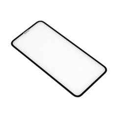 Защитное стекло Tempered glass iPhone XS Max (3D, full glue, black) цена и информация | Защитные пленки для телефонов | hansapost.ee