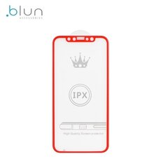 Karastatud ekraanikaitseklaas iPhone X / XS Full Face, punane hind ja info | Ekraani kaitseklaasid ja kaitsekiled | hansapost.ee