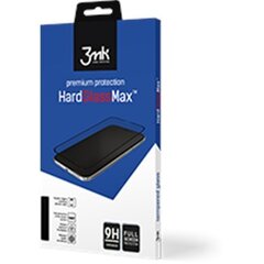 LCD kaitseklaas 3MK Hard Glass Max Apple iPhone XS Max/11 Pro Max must цена и информация | Защитные пленки для телефонов | hansapost.ee
