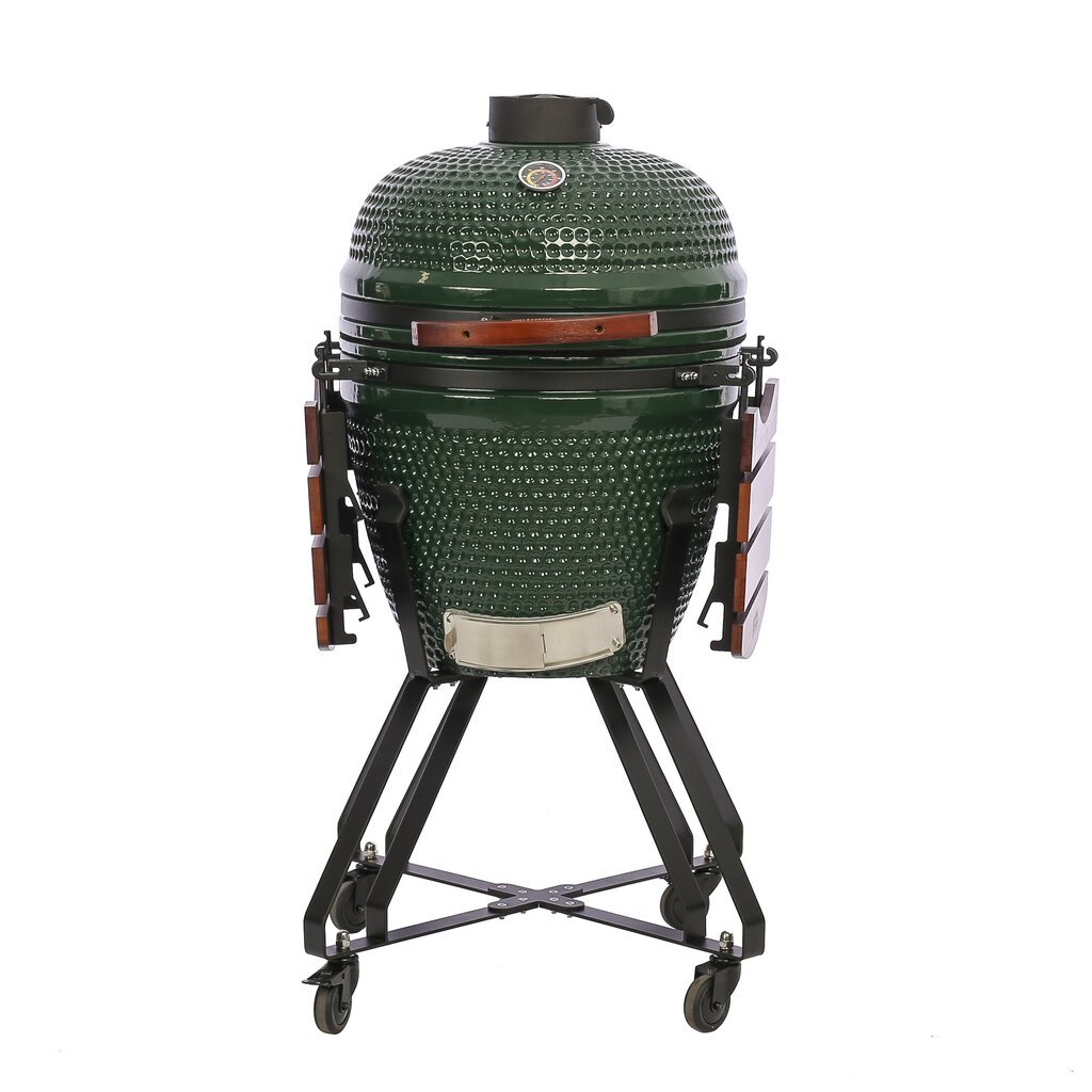 Keraamiline grill TunaBone Kamado classic M, 55 cm, roheline цена и информация | Grillid | hansapost.ee