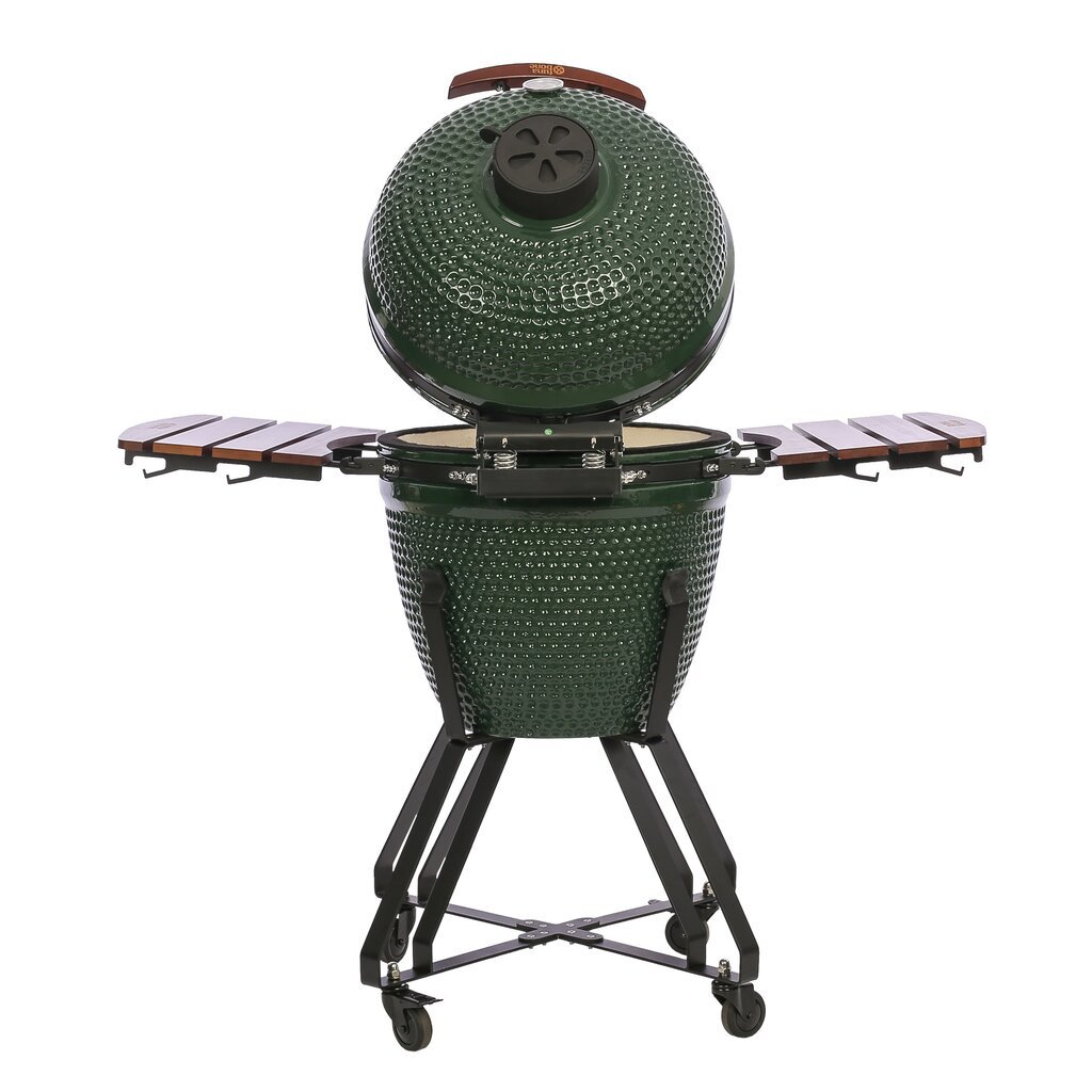 Keraamiline grill TunaBone Kamado classic M, 55 cm, roheline цена и информация | Grillid | hansapost.ee