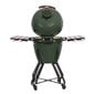 Keraamiline grill TunaBone Kamado classic M, 55 cm, roheline цена и информация | Grillid | hansapost.ee